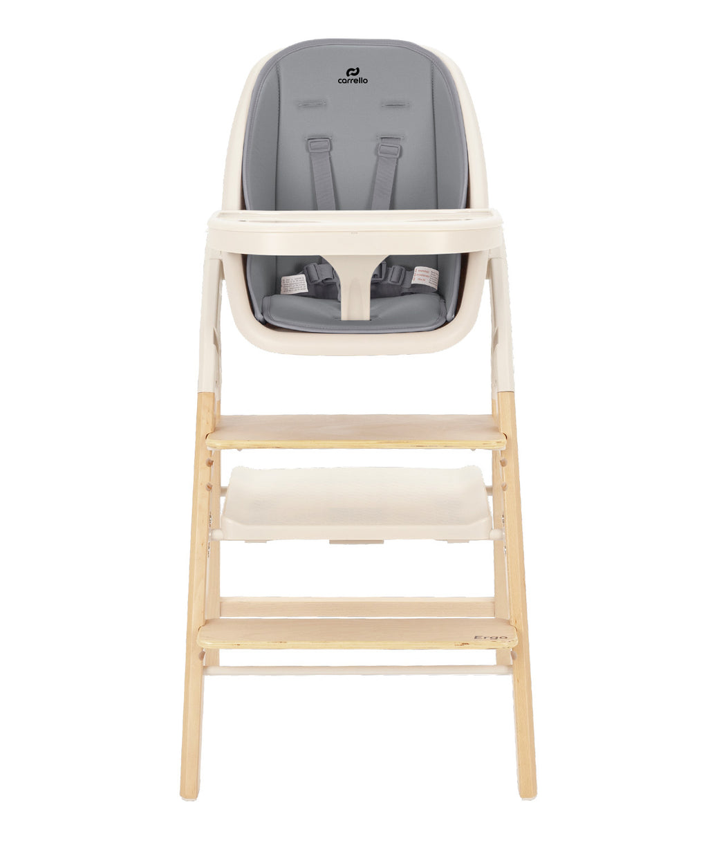 Carrello Ergo 4 az 1-ben etetőszék és tanulótorony (0-110 kg) - Carbon Grey (CRL-16701)