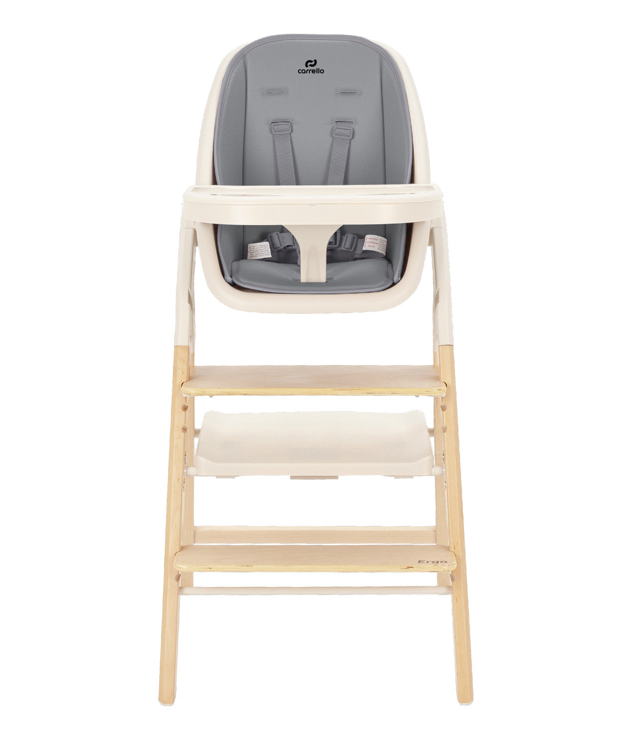 Carrello Ergo 4 az 1-ben etetőszék és tanulótorony (0-110 kg) - Carbon Grey (CRL-16701)
