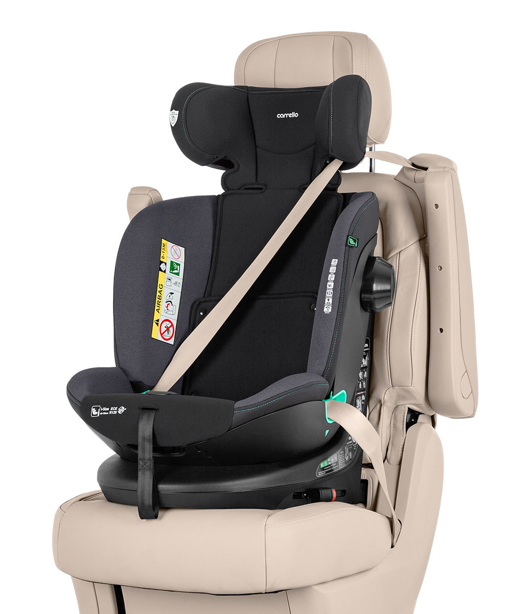 Carrello Sirius I-Size 360° Forgatható Autósülés 40–150 cm – Harbor Grey (CRL-8808)