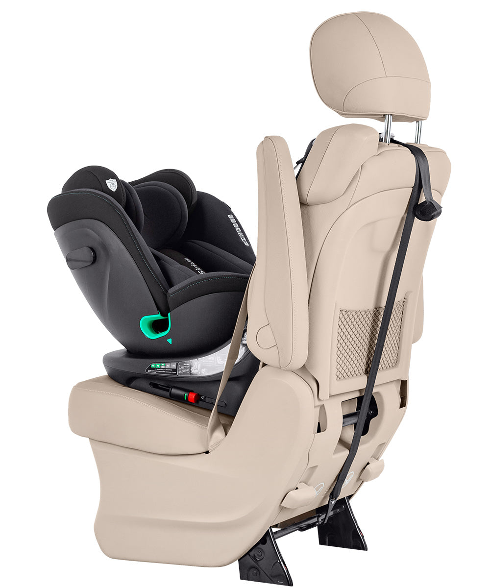 Carrello Sirius I-Size 360° Forgatható Autósülés 40–150 cm – Harbor Grey (CRL-8808)