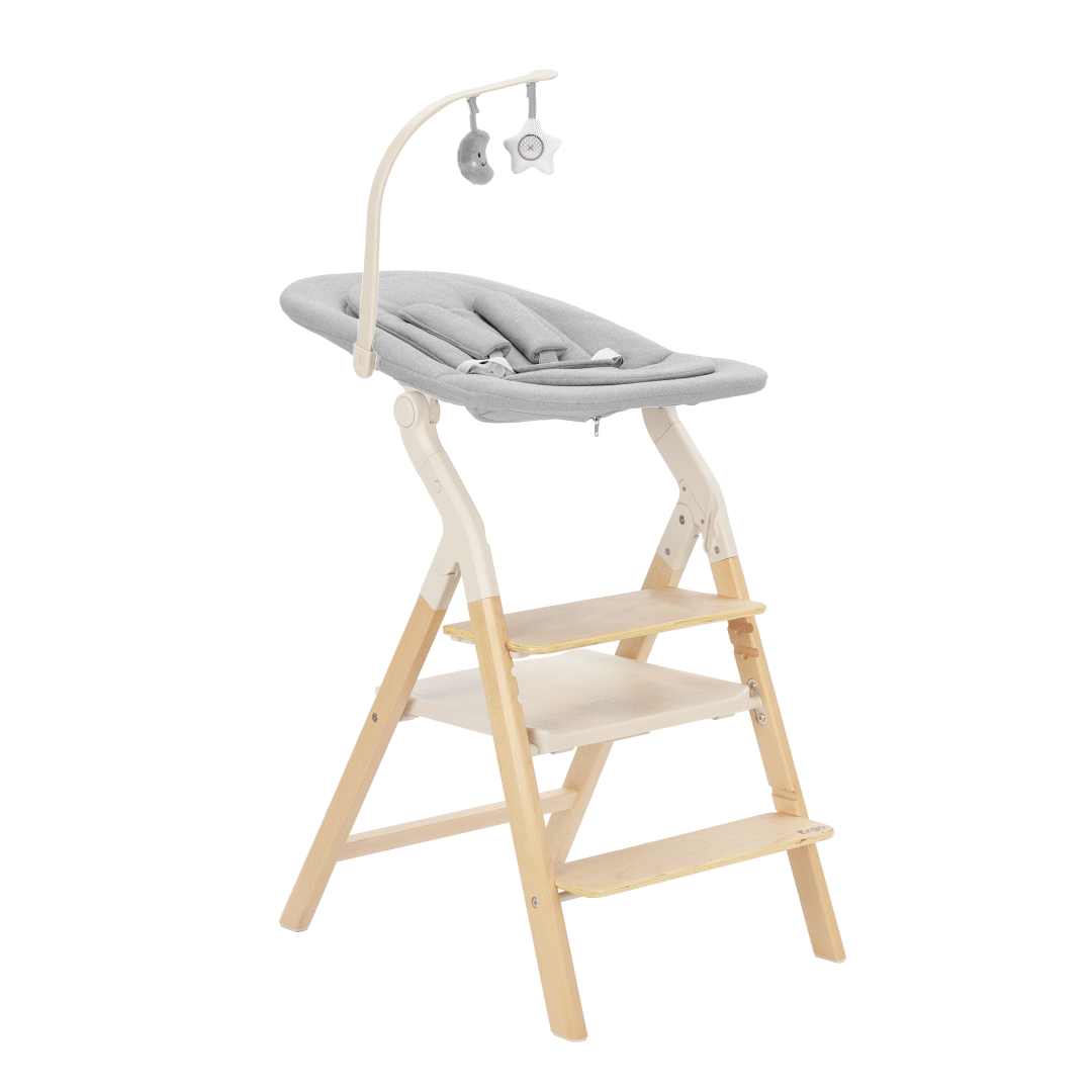 Carrello Ergo 4 az 1-ben etetőszék és tanulótorony (0-110 kg) - Carbon Grey (CRL-16701)