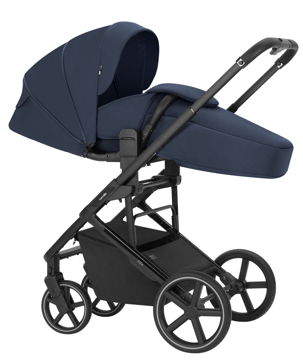 Carrello Alfa 2 az 1-ben babakocsi – Denim Blue (CRL-6522)
