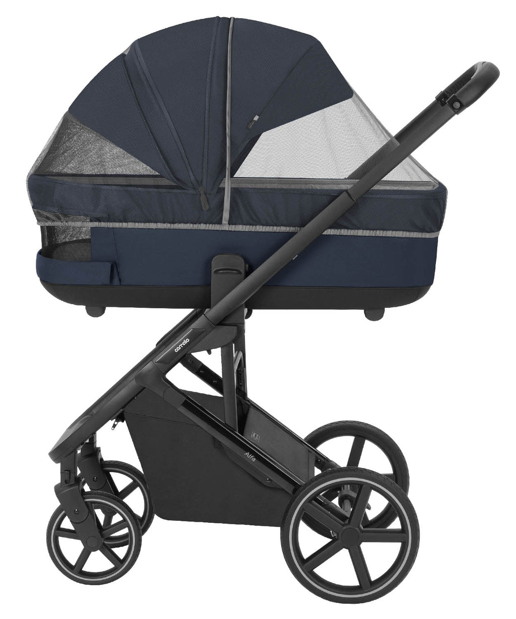Carrello Alfa 2 az 1-ben babakocsi – Denim Blue (CRL-6522)