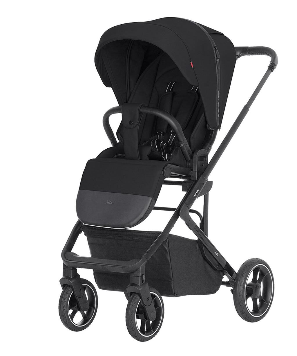 Carrello Alfa 2 az 1-ben babakocsi – Midnight Black (CRL-6507)