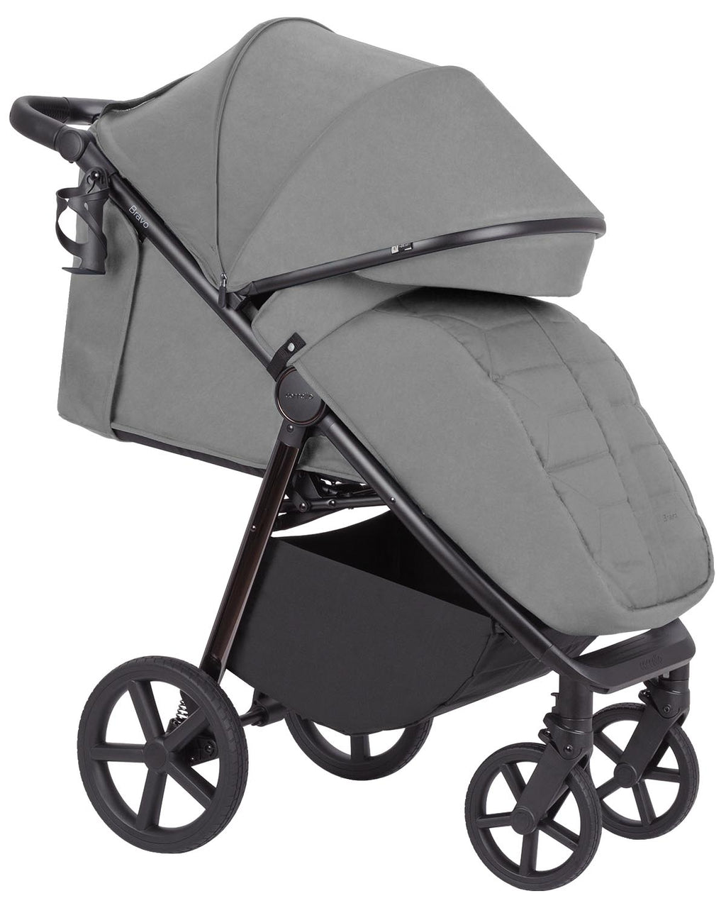 Carrello Bravo Plus sport babakocsi – Forest Grey (CRL-5515)