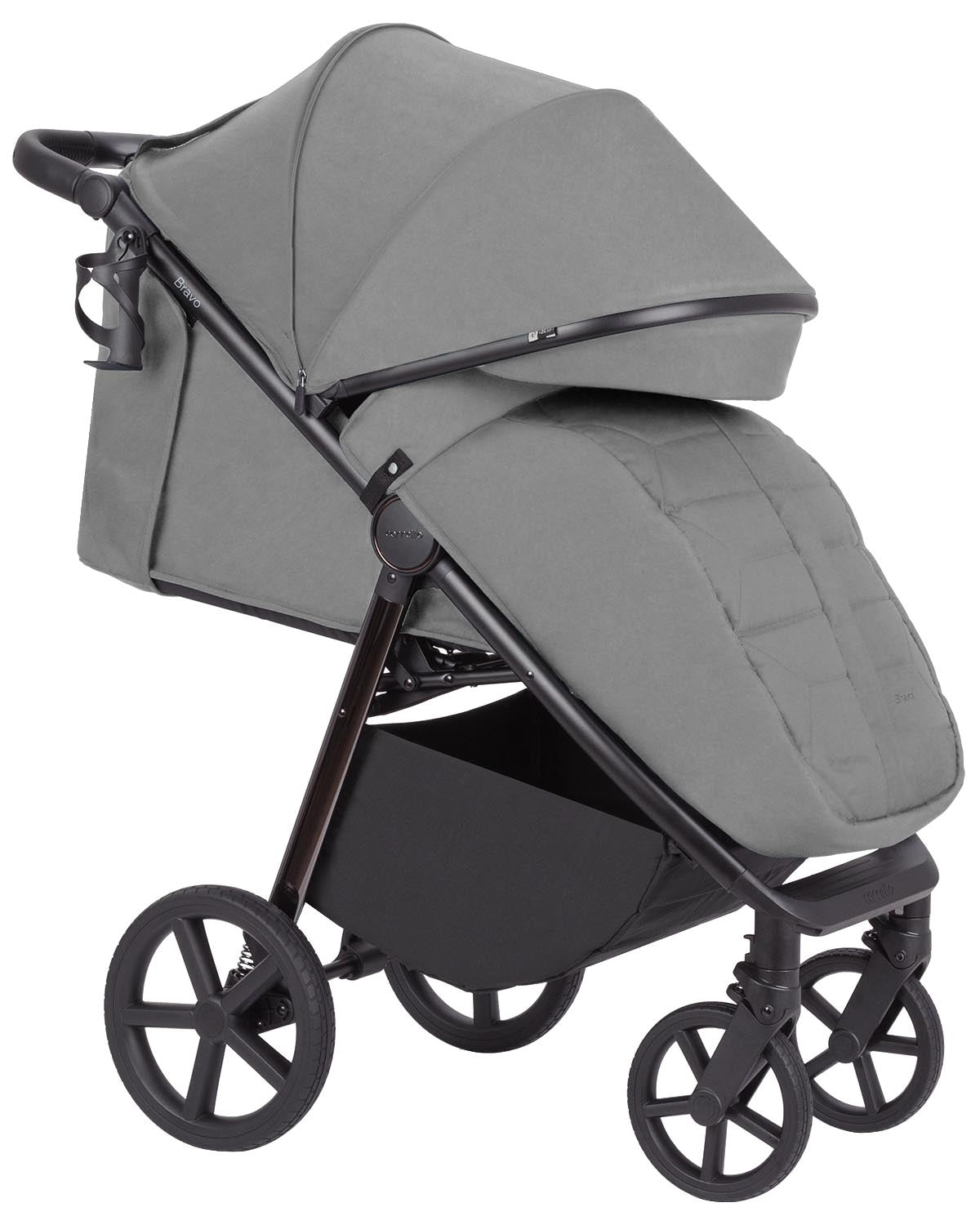 Carrello Bravo Plus sport babakocsi – Forest Grey (CRL-5515)