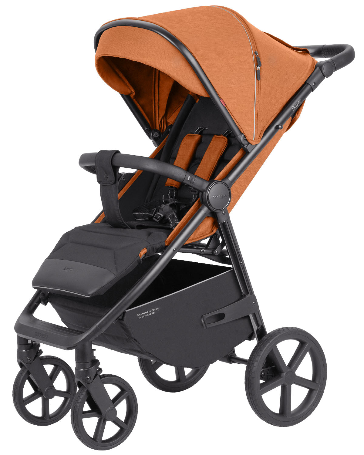 Carrello Bravo Plus sport babakocsi – Tango Orange (CRL-5515)