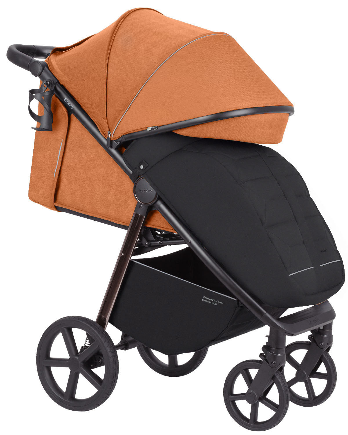 Carrello Bravo Plus sport babakocsi – Tango Orange (CRL-5515)