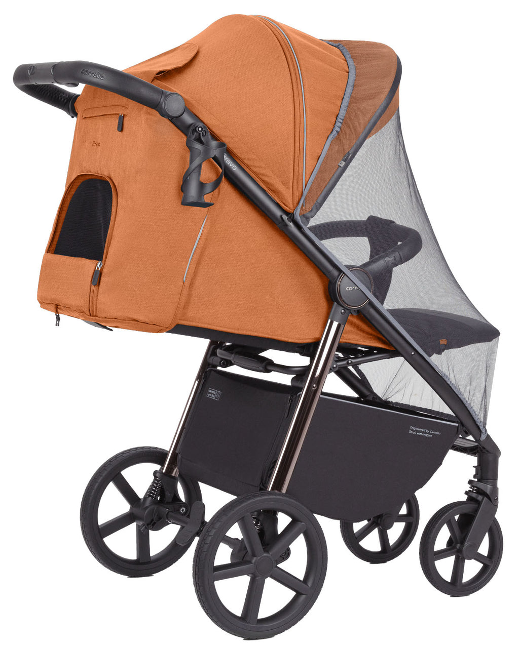 Carrello Bravo Plus sport babakocsi – Tango Orange (CRL-5515)