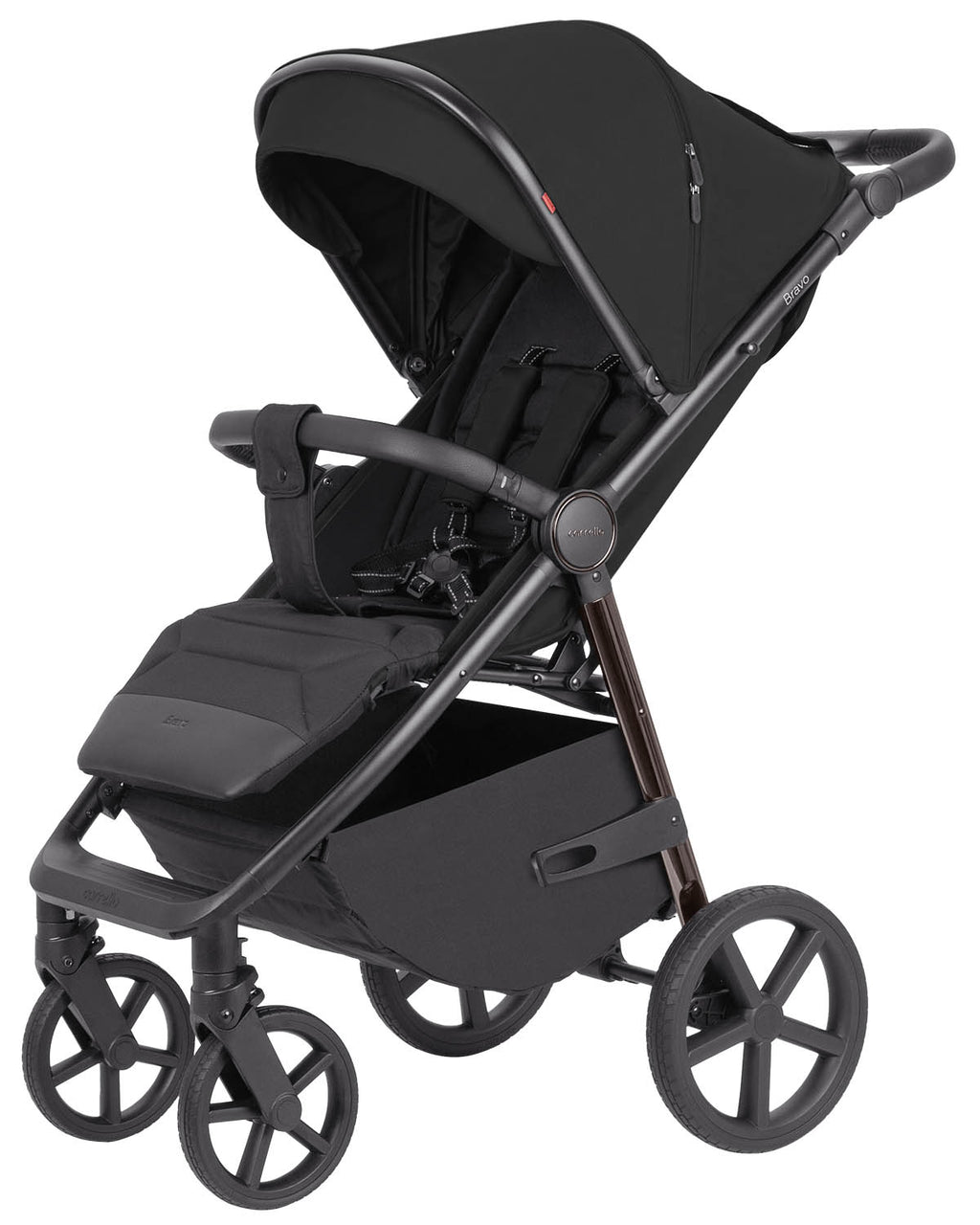 Carrello Bravo Plus sport babakocsi – Pure Black (CRL-5515)