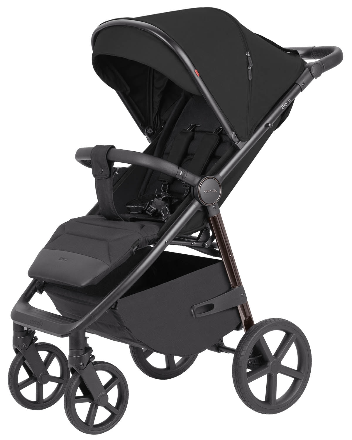 Carrello Bravo Plus sport babakocsi – Pure Black (CRL-5515)