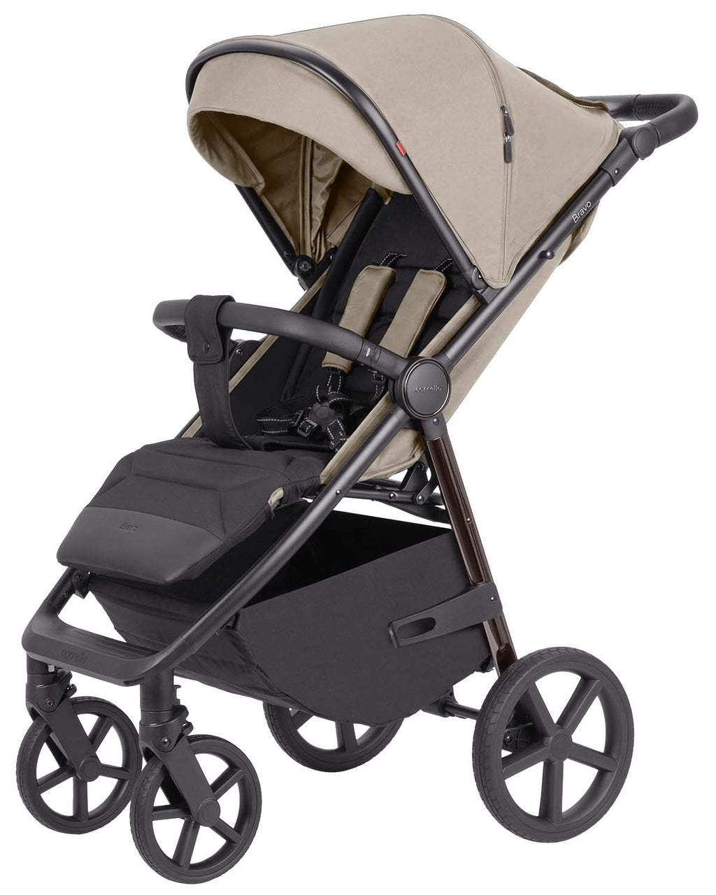 Carrello Bravo Plus sport babakocsi – Sable Beige (CRL-5515)