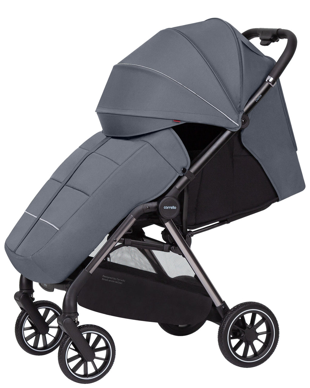 Carrello Delta sport babakocsi – Lava Grey (CRL-5517)