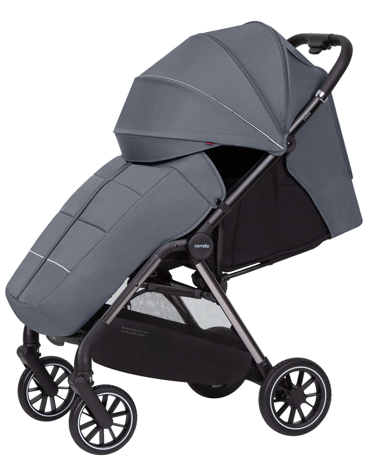 Carrello Delta sport babakocsi – Lava Grey (CRL-5517)