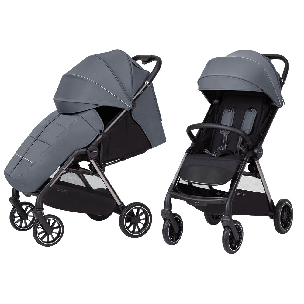 Carrello Delta sport babakocsi – Lava Grey (CRL-5517)