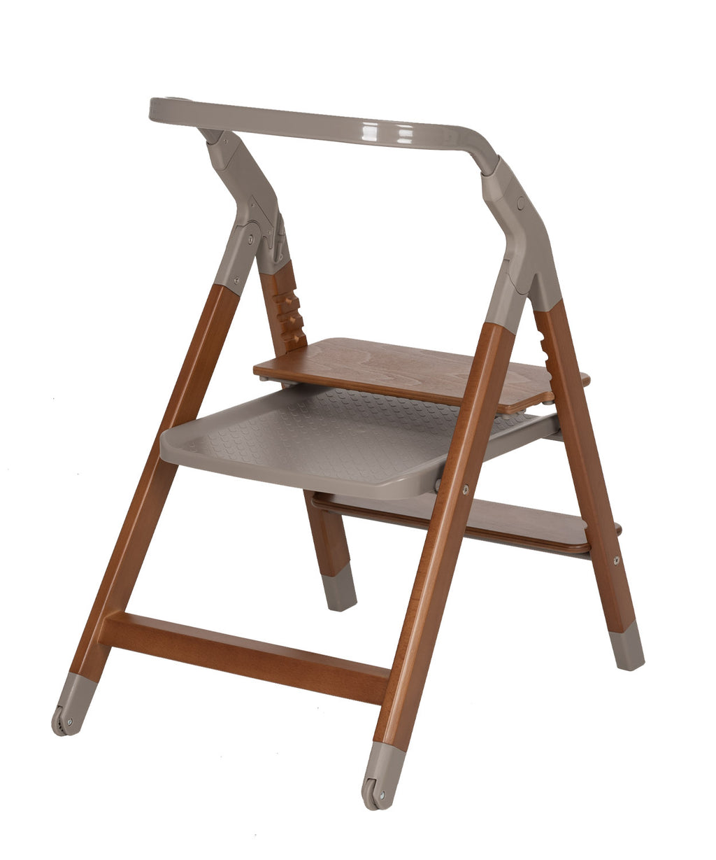 Carrello Ergo 4 az 1-ben etetőszék és tanulótorony (0-110 kg) - Shadow Beige (CRL-16701)