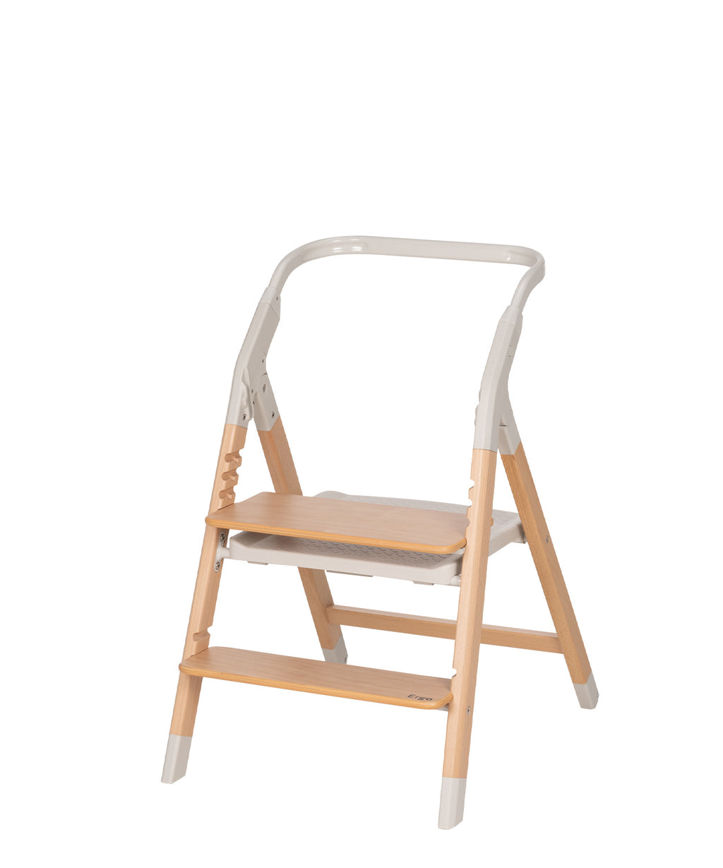 Carrello Ergo 4 az 1-ben etetőszék és tanulótorony (0-110 kg) - Linen Beige (CRL-16701)