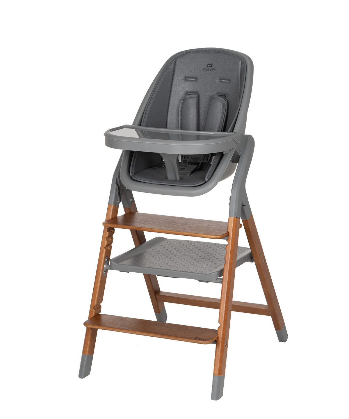 Carrello Ergo 4 az 1-ben etetőszék és tanulótorony (0-110 kg) - Night Grey (CRL-16701)