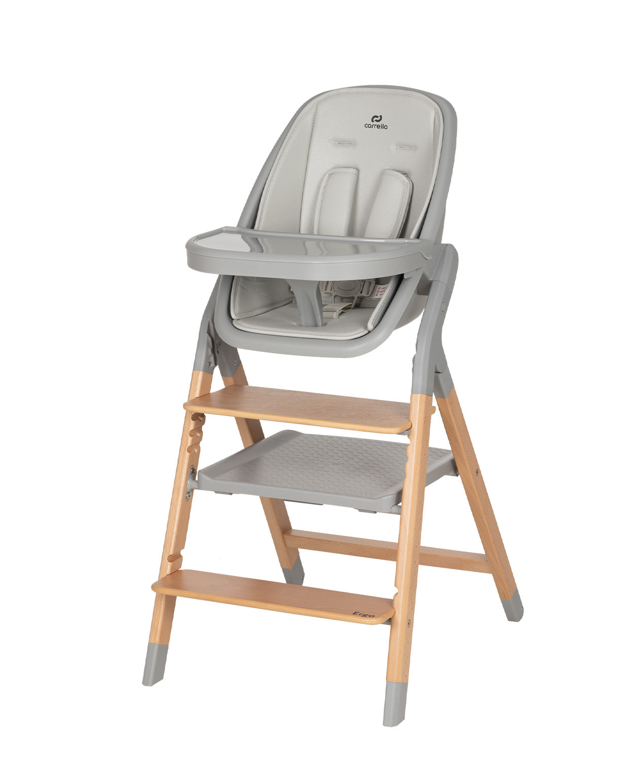 Carrello Ergo 4 az 1-ben etetőszék és tanulótorony (0-110 kg) - Nordic Grey (CRL-16701)