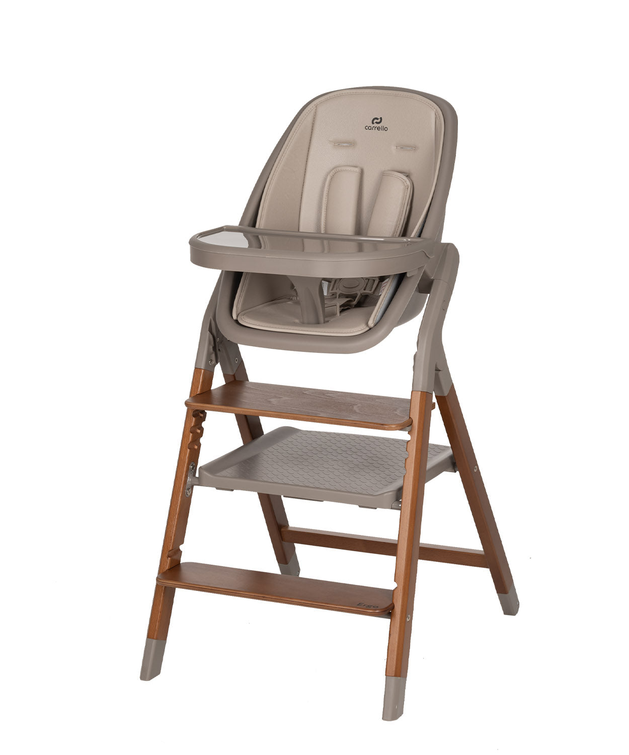 Carrello Ergo 4 az 1-ben etetőszék és tanulótorony (0-110 kg) - Shadow Beige (CRL-16701)