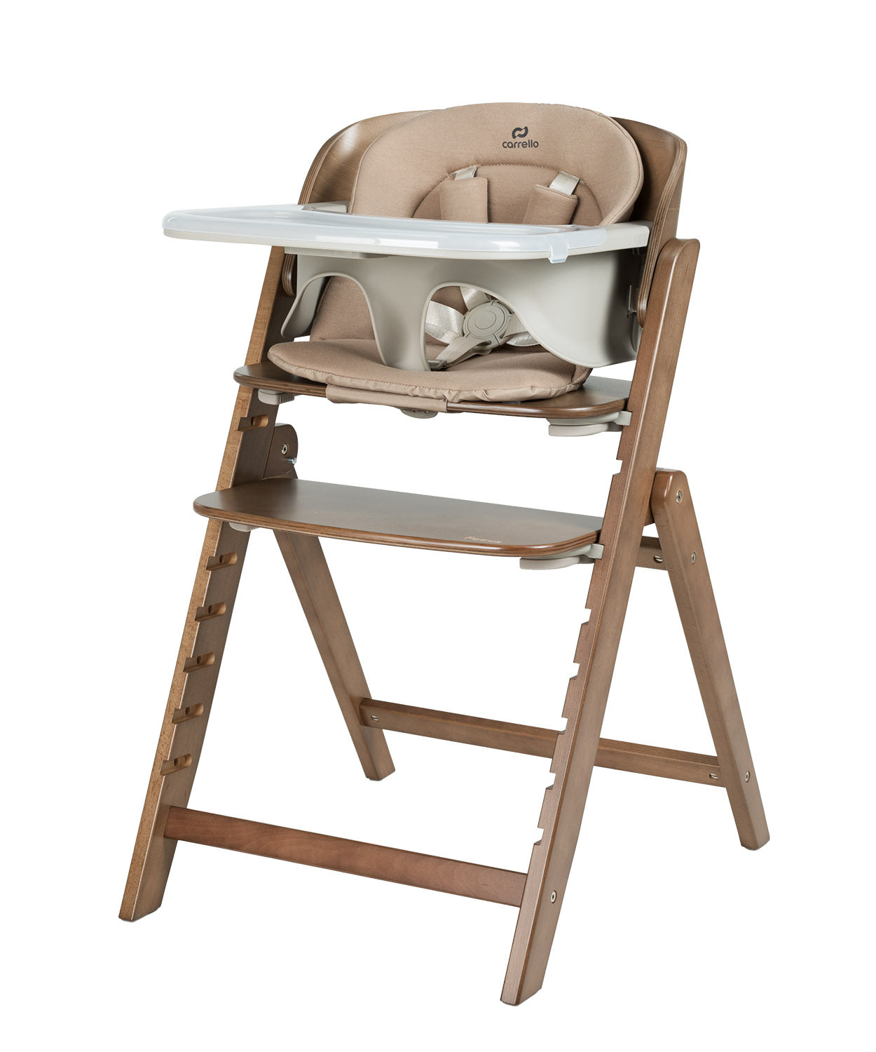 Carrello Focus 3 az 1-ben etetőszék és pihenőszék – Sahara Beige (CRL-16801)
