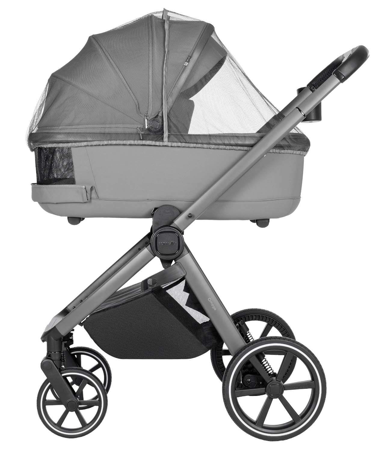 Carrello Omega 2 az 1-ben babakocsi – Cliff Grey (CRL-6531)