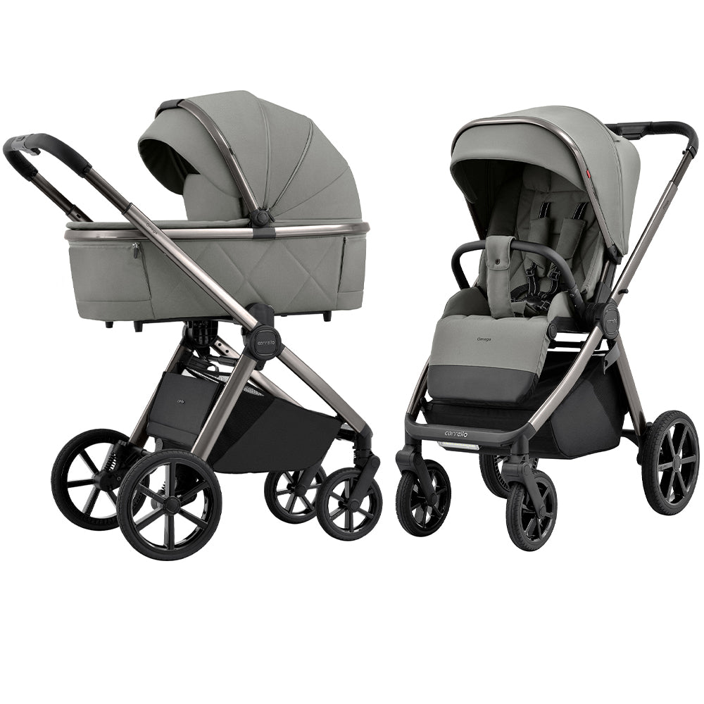 Carrello Omega 2 az 1-ben babakocsi – Superb Grey (CRL-6530/1)