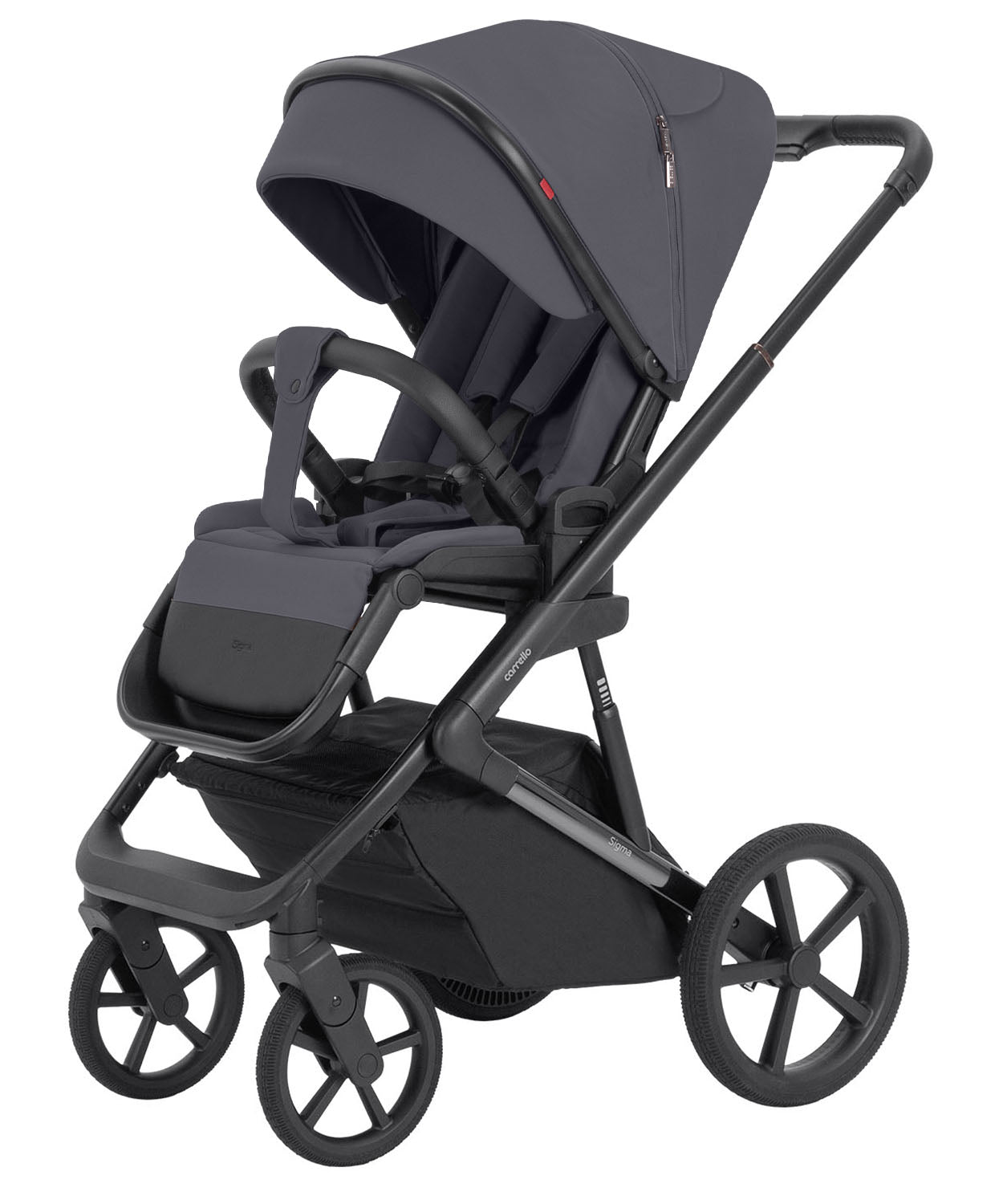 Carrello Sigma 2 az 1-ben babakocsi – Club Grey (CRL-6523)