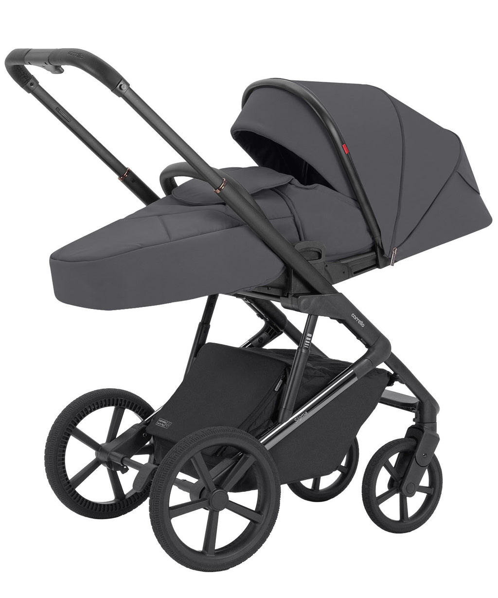 Carrello Sigma 2 az 1-ben babakocsi – Club Grey (CRL-6523)