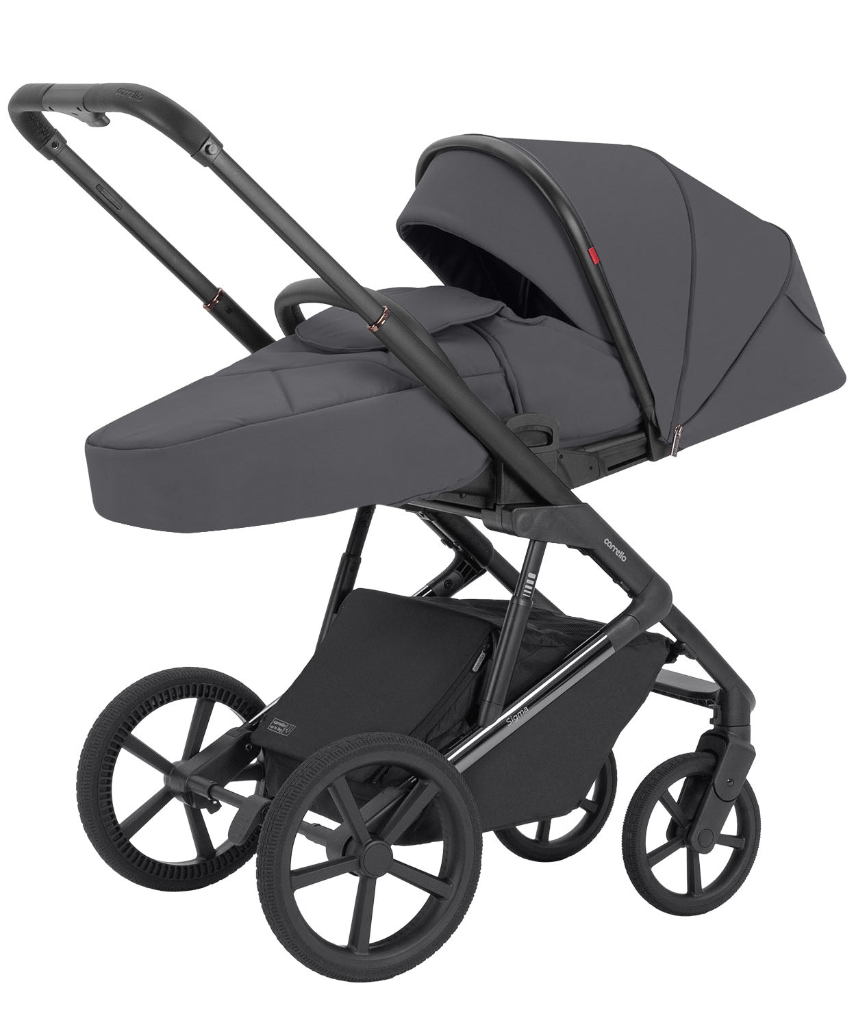 Carrello Sigma 2 az 1-ben babakocsi – Club Grey (CRL-6523)