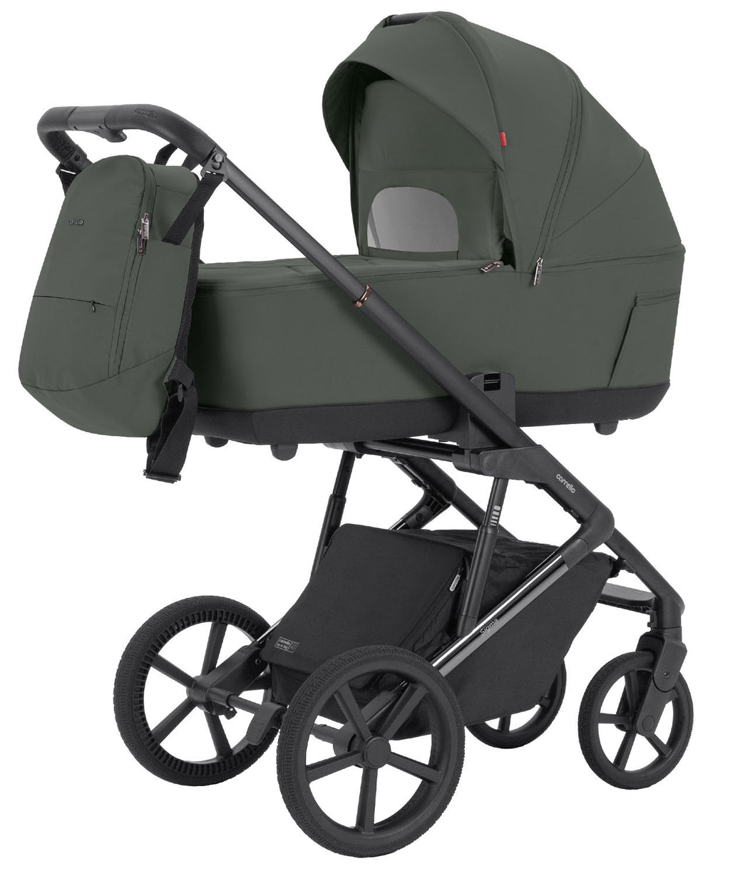 Carrello Sigma 2 az 1-ben babakocsi – Leaf Green (CRL-6523)