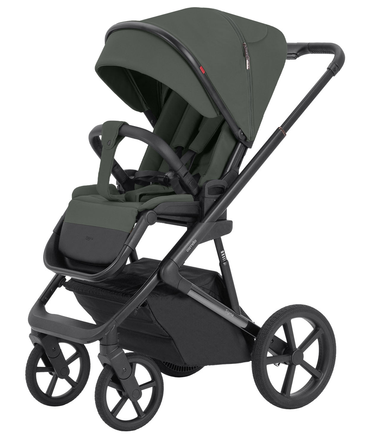 Carrello Sigma 2 az 1-ben babakocsi – Leaf Green (CRL-6523)