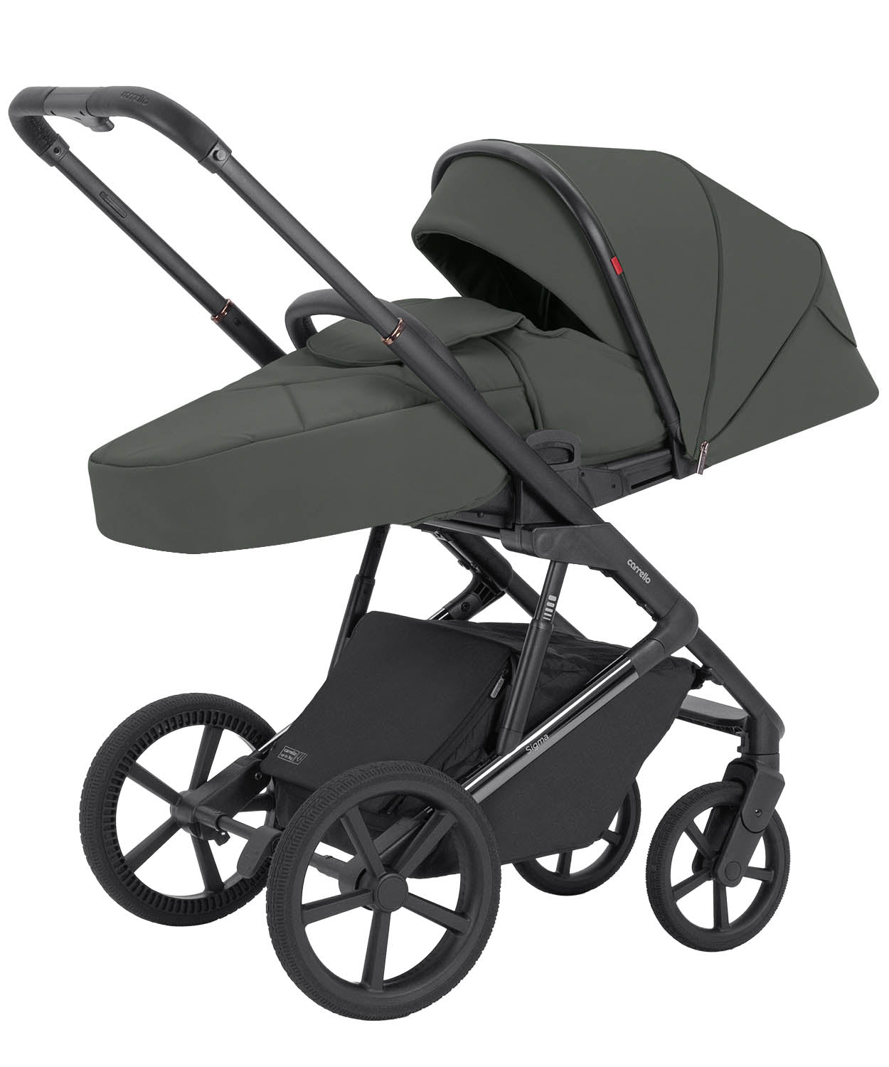 Carrello Sigma 2 az 1-ben babakocsi – Leaf Green (CRL-6523)