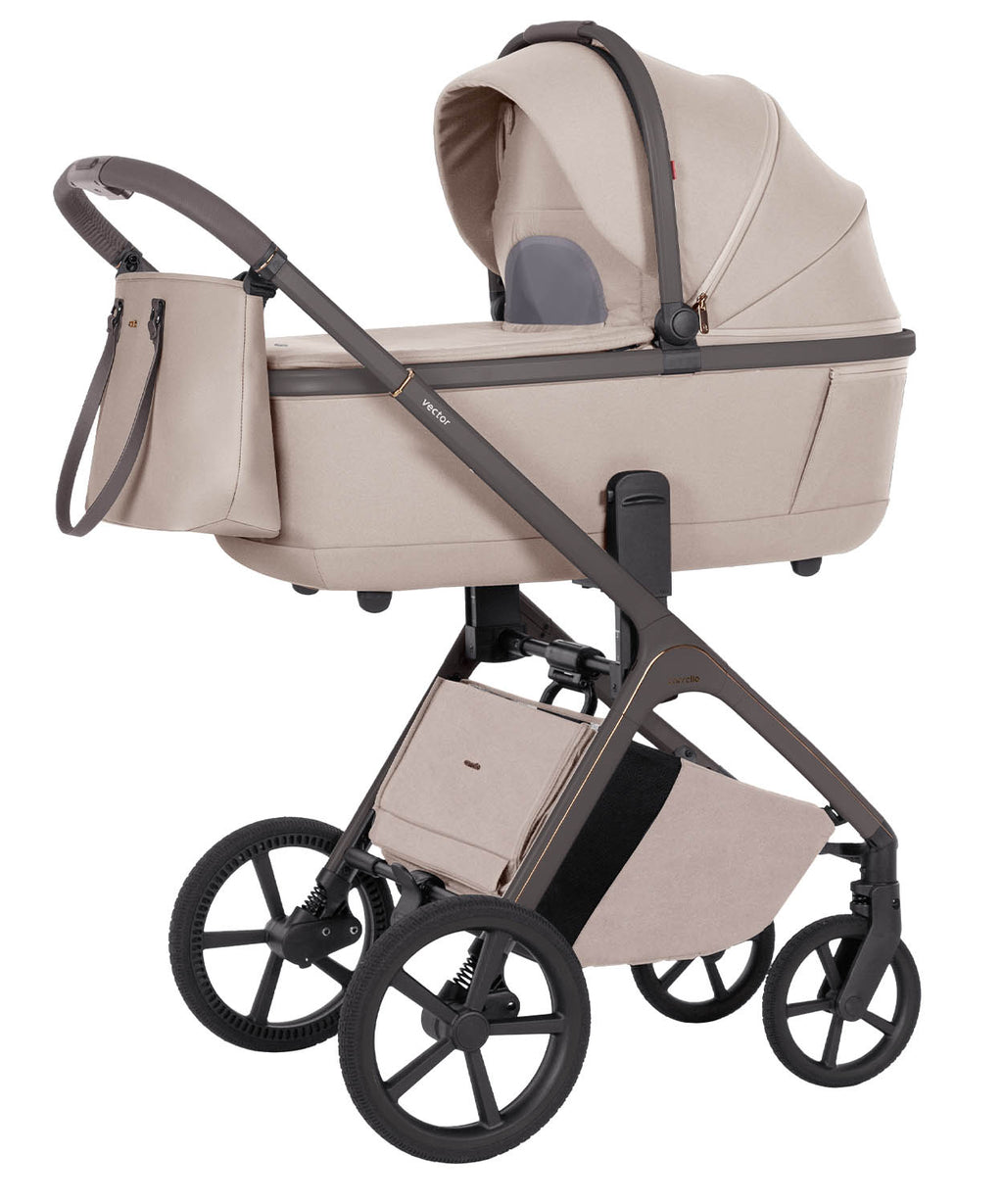 Carrello Vector 2 az 1-ben babakocsi – Angora Beige (CRL-6552)