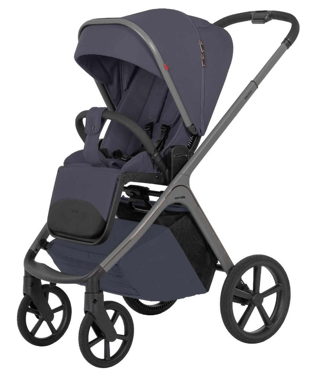 Carrello Vector 2 az 1-ben babakocsi – Plum Grey (CRL-6550)