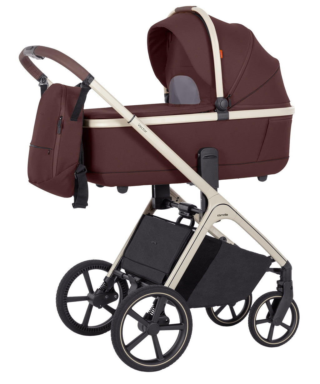 Carrello Vector 2 az 1-ben babakocsi – Sienna Beige (CRL-6550)