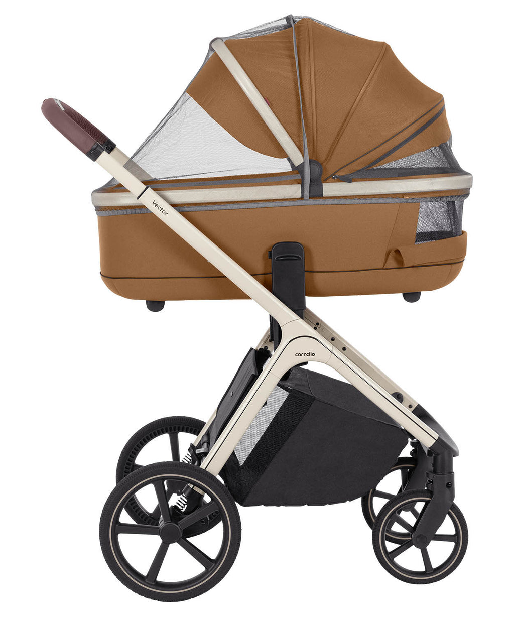 Carrello Vector 2 az 1-ben babakocsi – Coral Beige (CRL-6550)