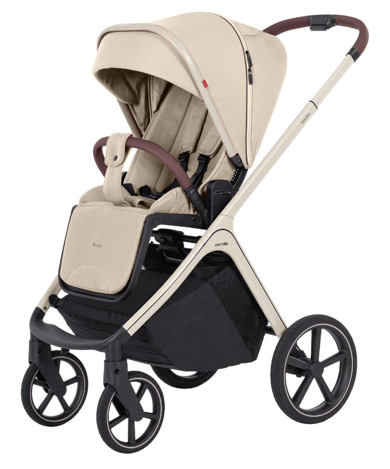Carrello Vector 2 az 1-ben babakocsi – Seashell Beige (CRL-6550)