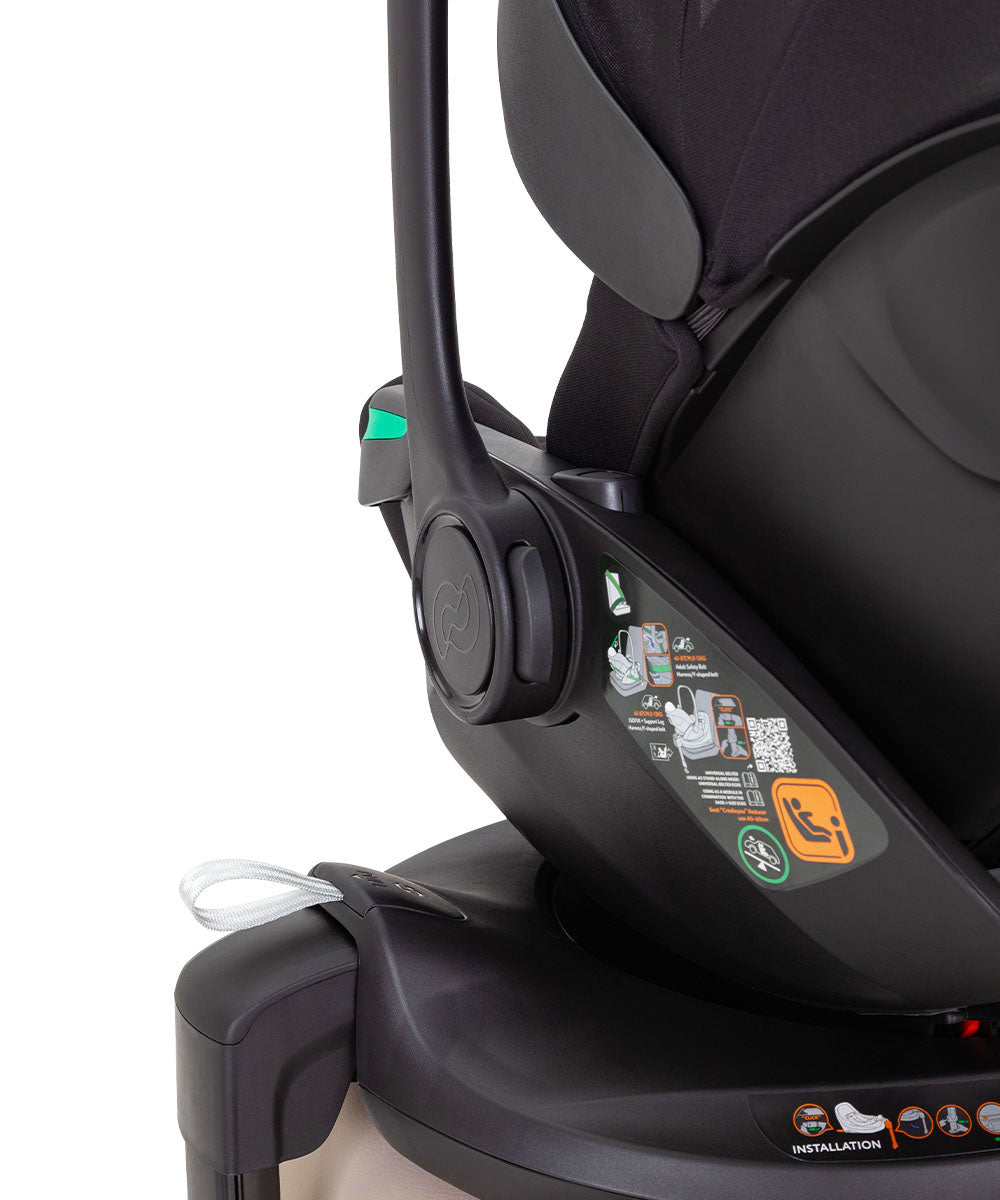 Carrello Vega Lite dönthető babahordozó 40–87 cm – Absolute Black (CRL-13808)