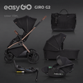 EasyGo Giro G2 4az1-ben babakocsi - Coal
