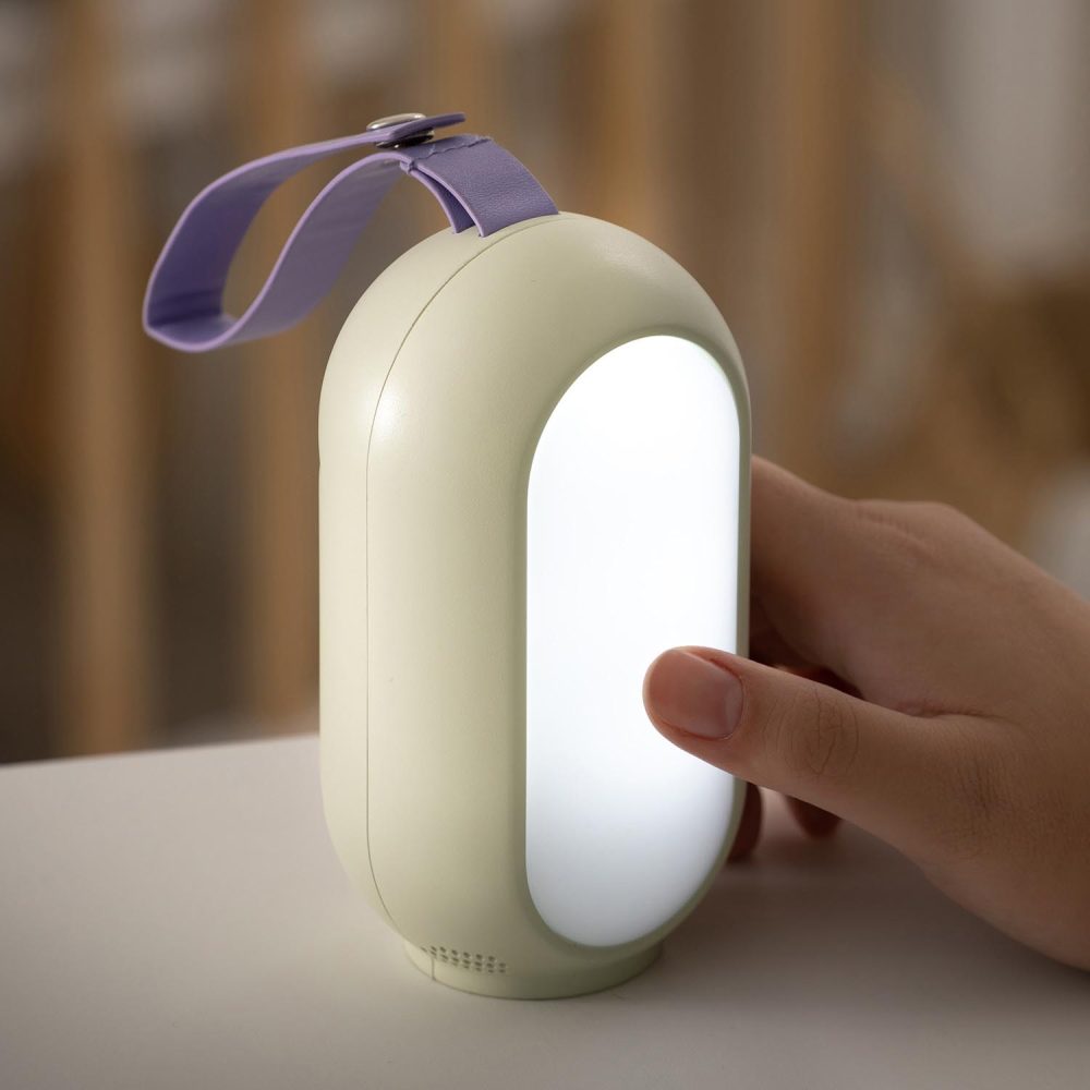 ClevaMama alvássegítő készülék reiki-hangokkal, rózsaszín zajjal és hangulatfénnyel