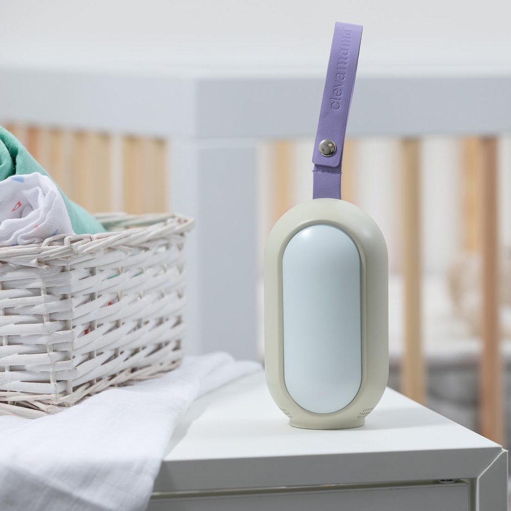 ClevaMama alvássegítő készülék reiki-hangokkal, rózsaszín zajjal és hangulatfénnyel