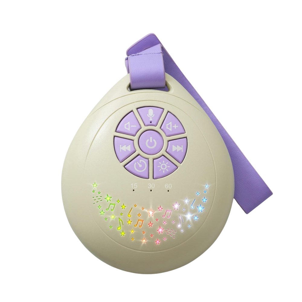 ClevaMama alvássegítő készülék reiki-hangokkal és csillagfénnyel