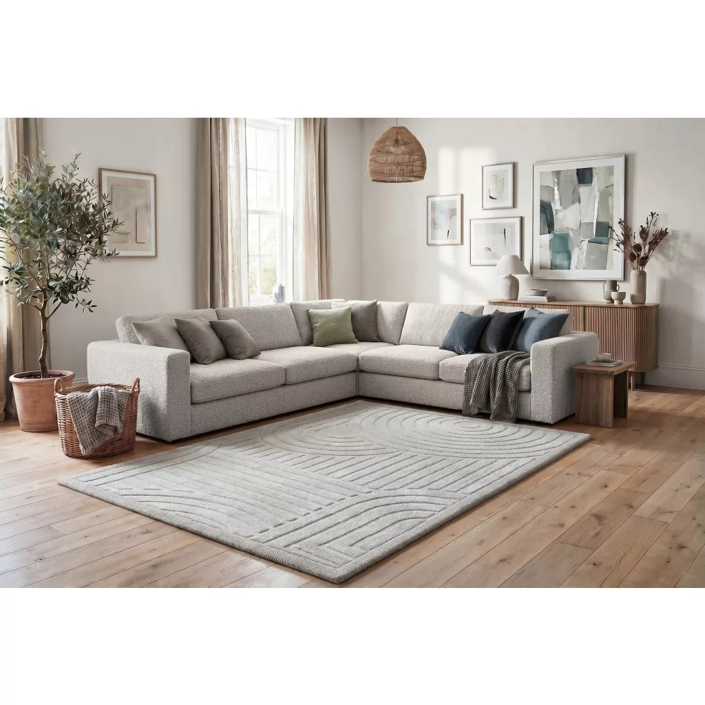 Hakuna matte memóriahabos puha gyerekszőnyeg 150x200 cm - Linea szürke