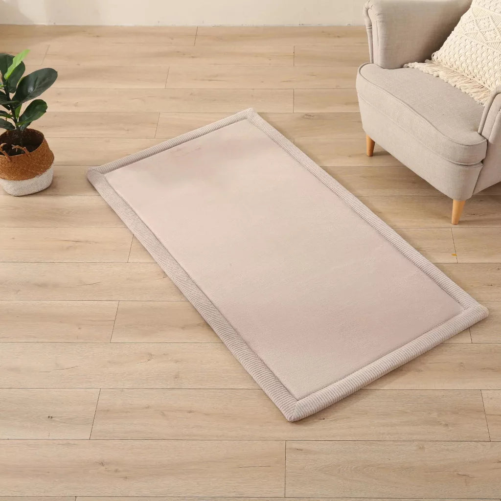Hakuna matte memóriahabos puha gyerekszőnyeg 80x150 cm - Bézs