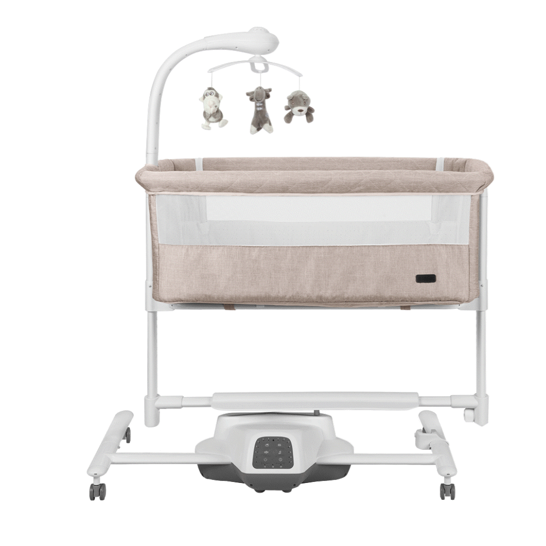 Carrello Bloom 3 az 1-ben elektromos bölcső és babaöböl – Anchor Grey Wooden