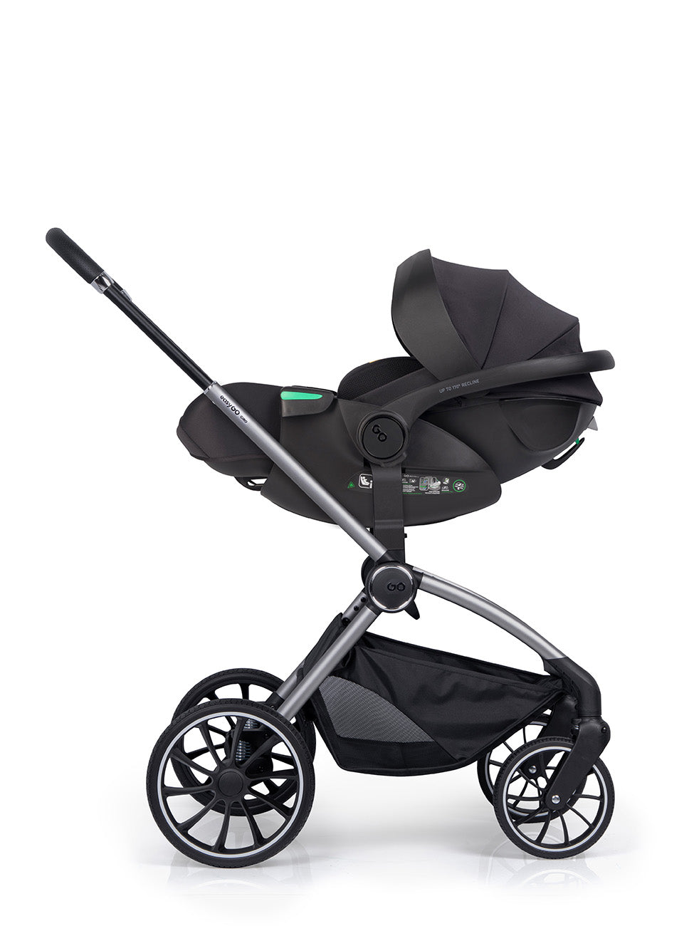EasyGo Buz XTD Pro + Buz Pro Body 2in1 autósülés szett ISOFIX bázissal – Ink