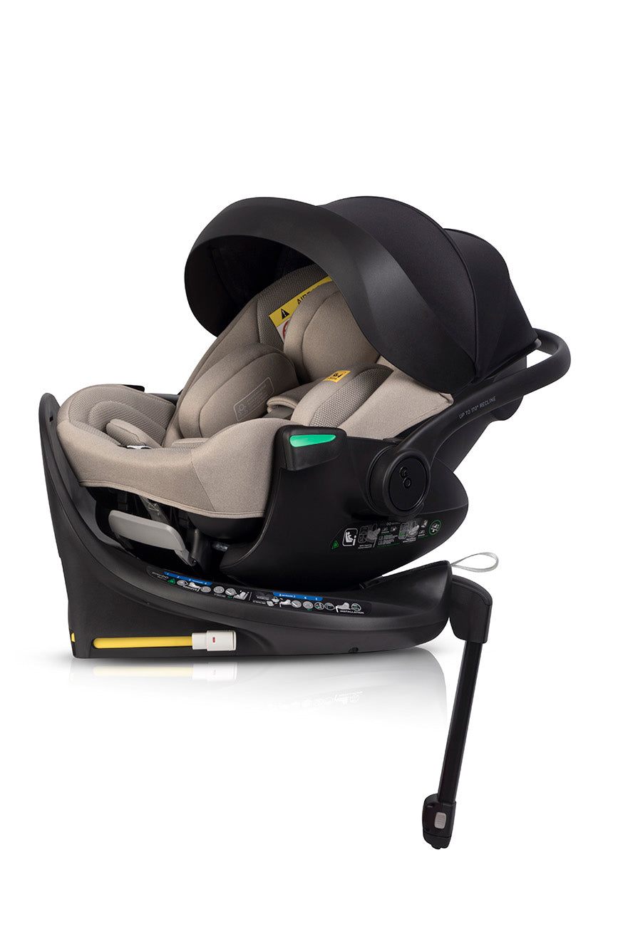EasyGo Buz XTD Pro + Buz Pro Body 2in1 autósülés szett ISOFIX bázissal – Taupe
