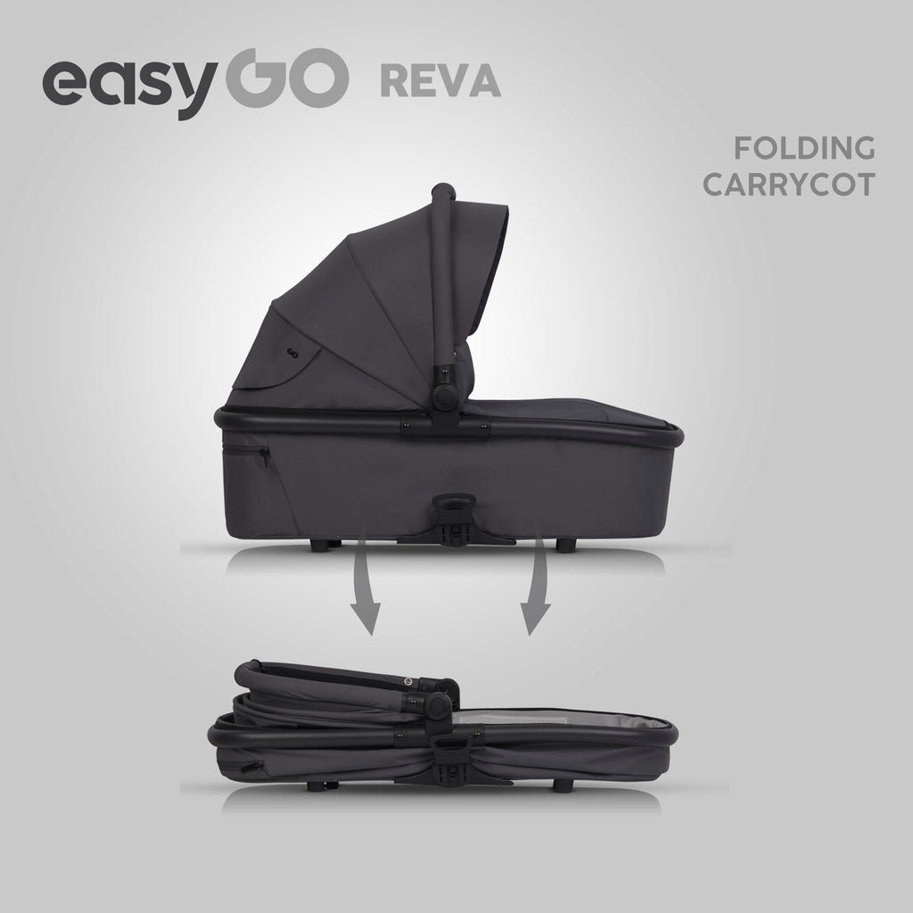 EasyGo REVA 2in1 babakocsi – Cloudy Gray