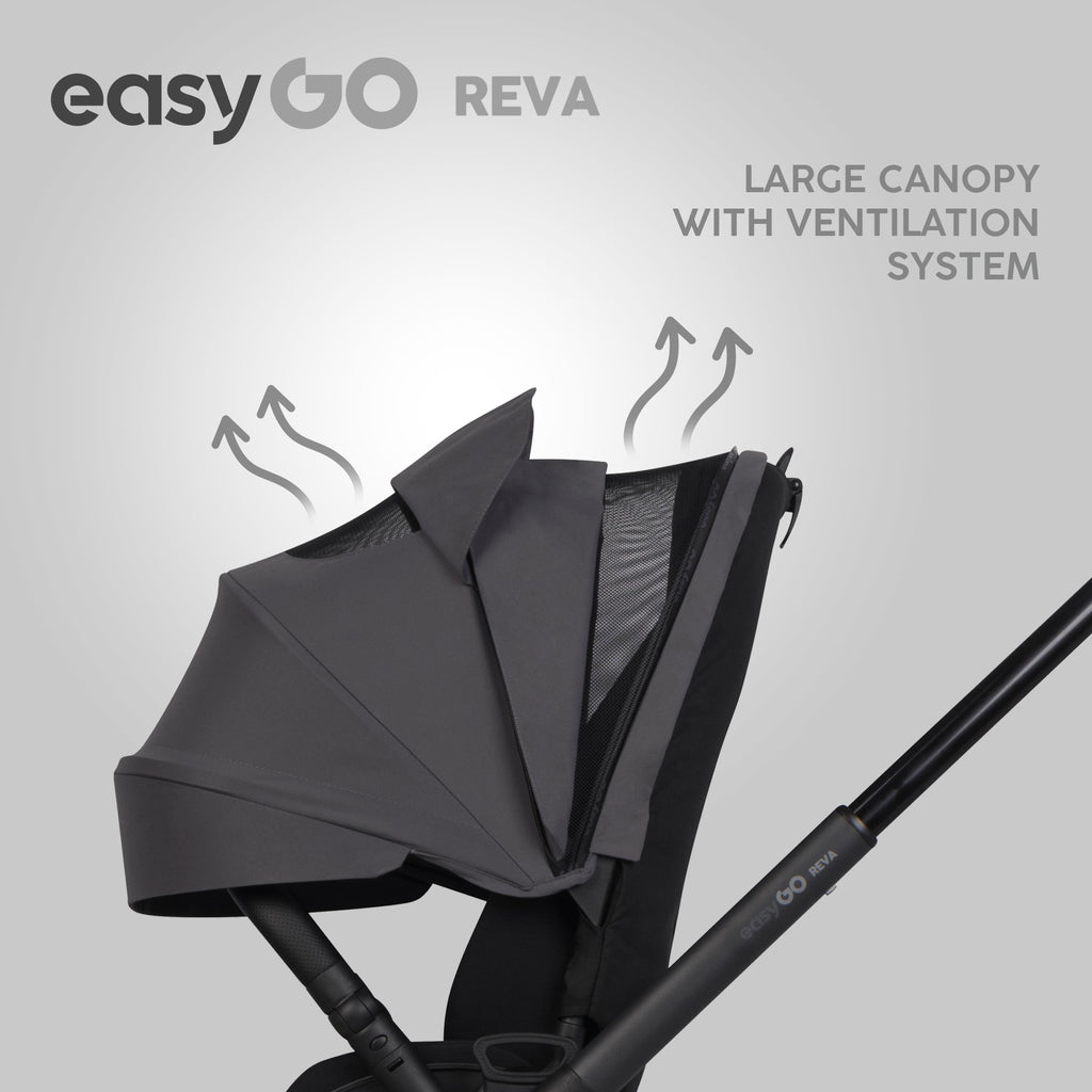 EasyGo REVA 2in1 babakocsi – Cloudy Gray
